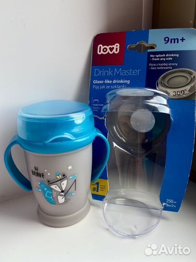 Поильник непроливайка lovi 360