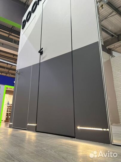 Скрытые межкомнатные двери под покраску