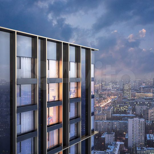 1-к. апартаменты, 37 м², 19/30 эт.