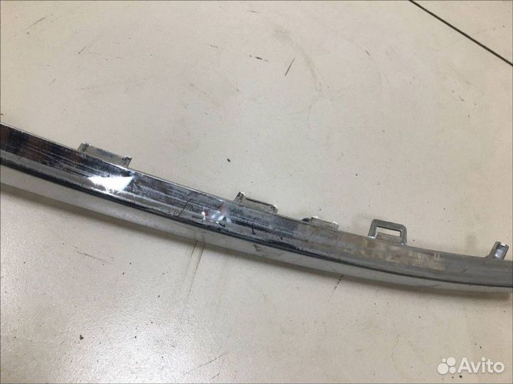 Накладка решетки радиатора хром Kia Rio