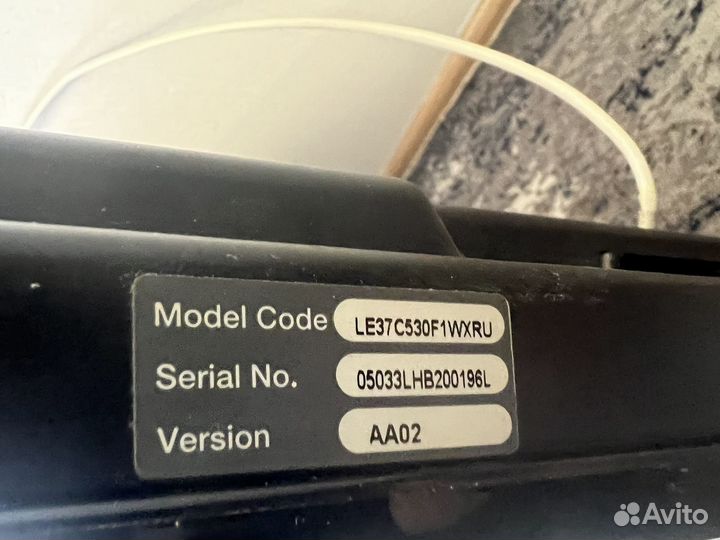 Телевизор samsung 37 дюймов