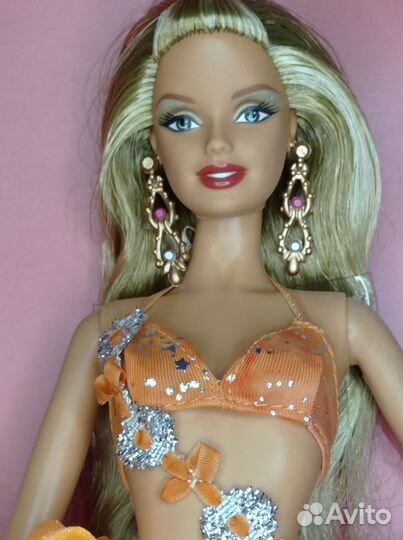 Barbie dancing with the stars. Samba