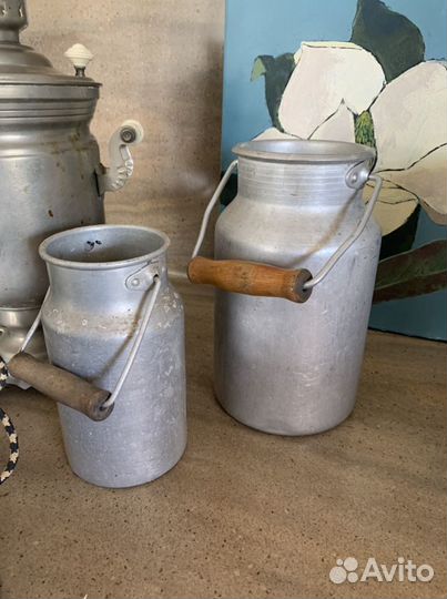 Самовар и бидоны