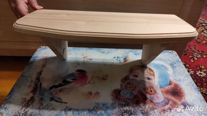 Полка настенная деревянная