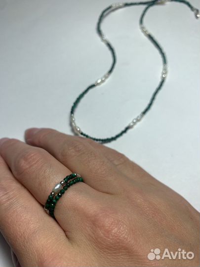 Малахит натуральный