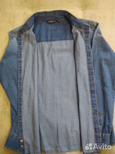 Джинсовая рубашка, 152