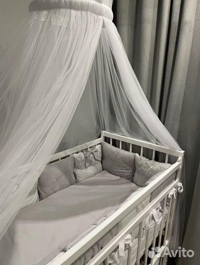 Бортики на кроватку