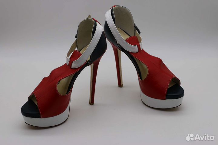 Кожаные босоножки rem 36 размер