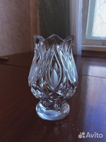 Ваза хрусталь