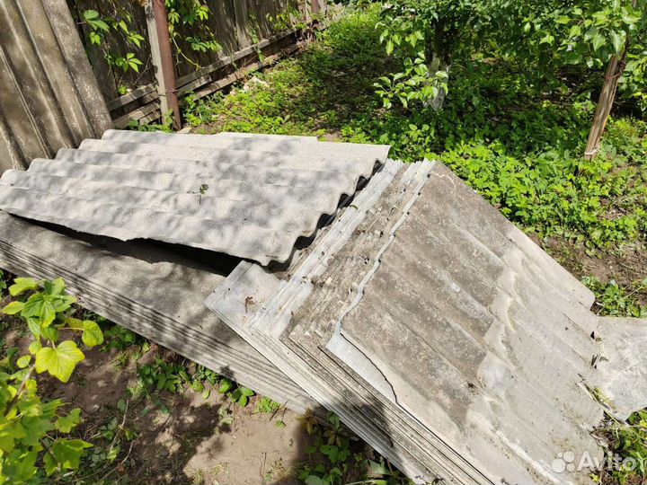 Отдам бесплатно шифер, самовывоз