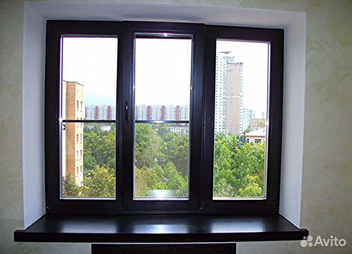 Пластиковые окна из пвх ламинированные