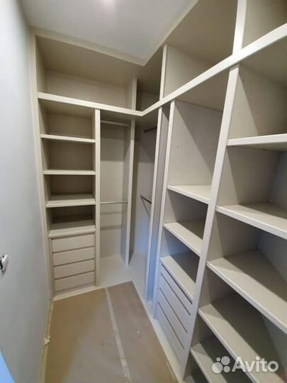 Гардеробная на заказ от производителя