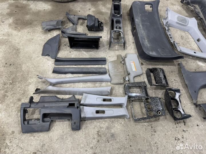 Салонный пластик-накладки Nissan Wingroad Y11