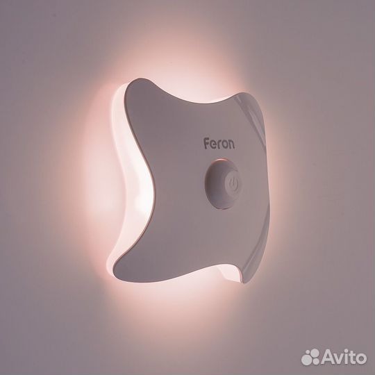Ночник на магните Feron FN2020 41192 8LED 3*ааа