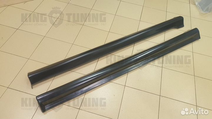 Накладки на пороги Sport 2.0 для Лансер 9