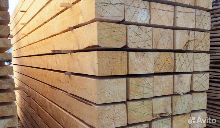 Доска обрезная 300х50x6м от производителя