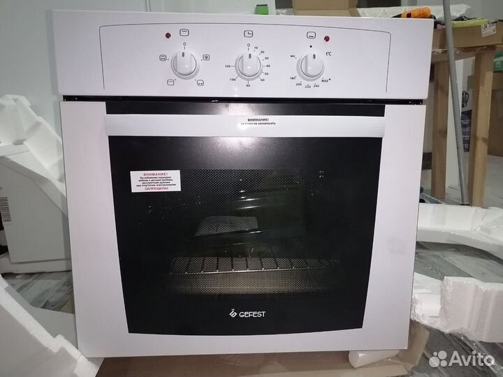 Электрогазовая духовка с вертелем