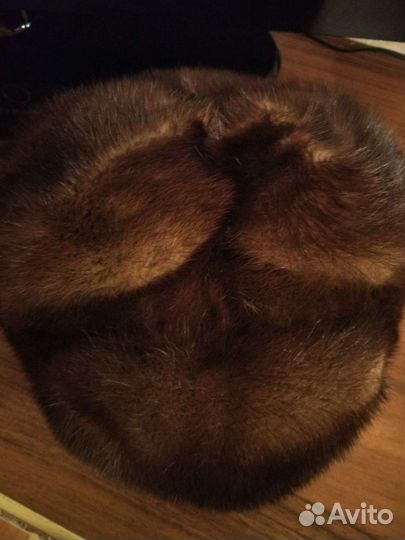 Шапка норковая женская