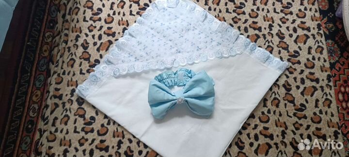 Конверт на выписку для мальчика летний