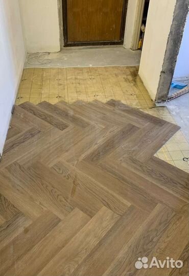 Укладка ламината, линолиума, кварц-винила