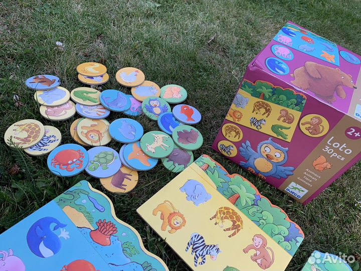 Игра djeco детское лото «Животные»