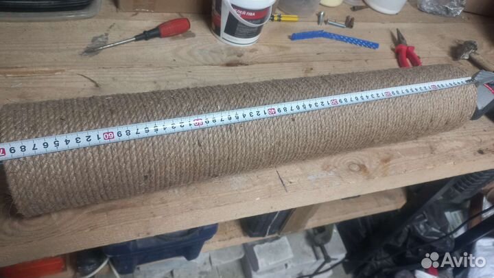 Когтеточка / столбик сменный / на заказ / 70с/60см