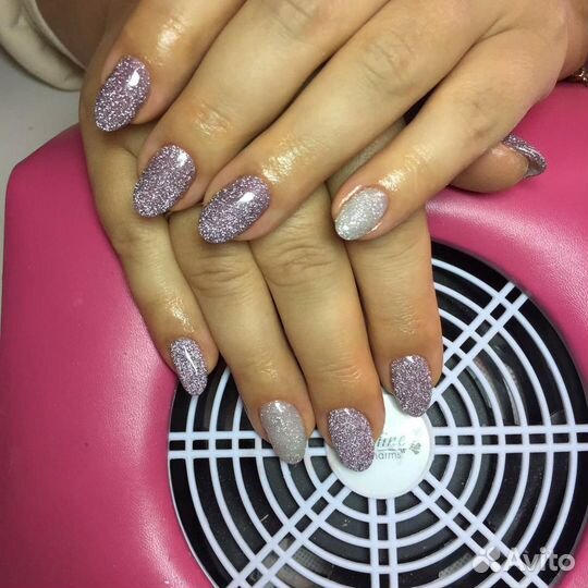 Педикюр.Маникюр Укрепление+ Гель-лак