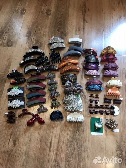 Заколки и крабики для волос