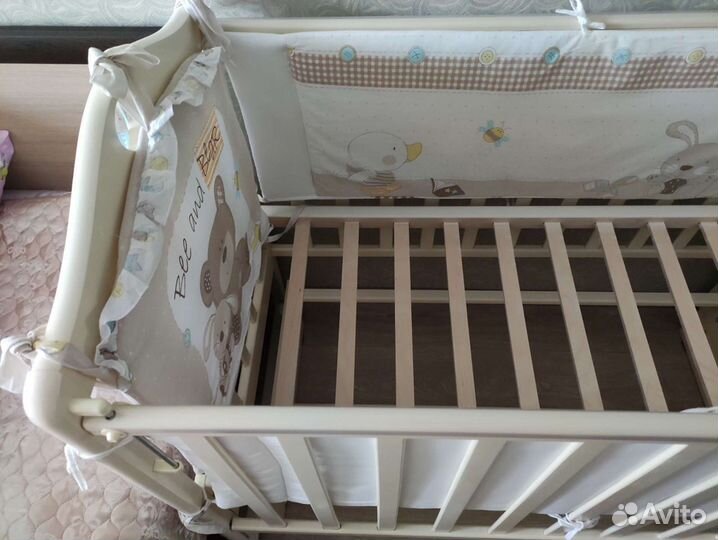 Бортики в детскую кроватку бу