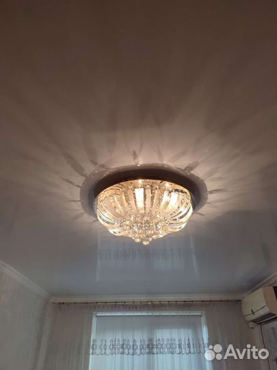 Люстра потолочная хрустальная