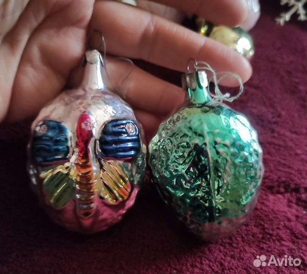 Елочные игрушки СССР
