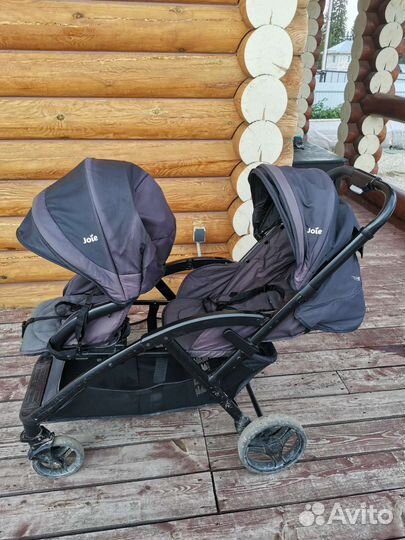 Прогулочная коляска для двойни или погодок