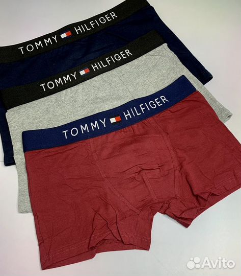 Трусы мужские боксеры 5+1 tommy hilfiger