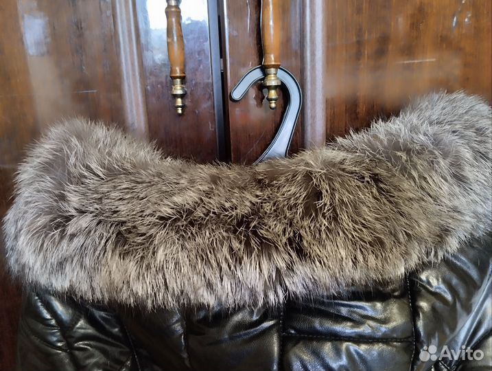 Пуховик из верблюжей шерсти