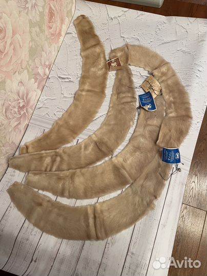 Шкурки норки СССР воротник