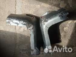 Накладки боковые заднего бампера УАЗ