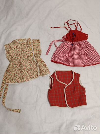 Платья детские 70е