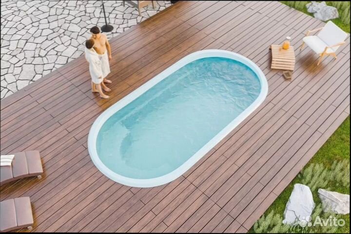 Композитный бассейн Премиум premium