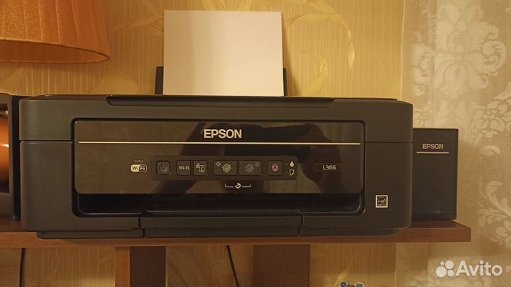 Мфу струйное Epson L366, цветнной, A4, Wi-Fi
