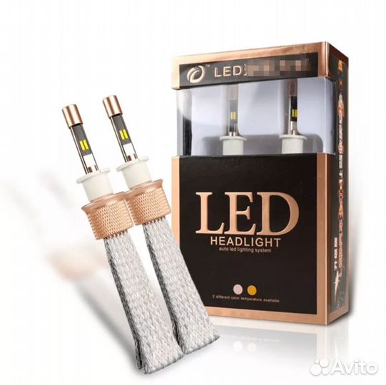 Светодиоды 8S HB3 9005 LED Двухцветные