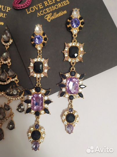 Swarovski серьги