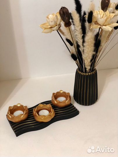 Набор:Ваза+Подставка 