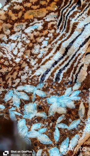 Ткань с пайетками,нарядная