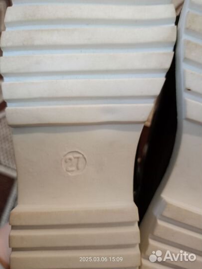 Туфли для девочки 27 размер