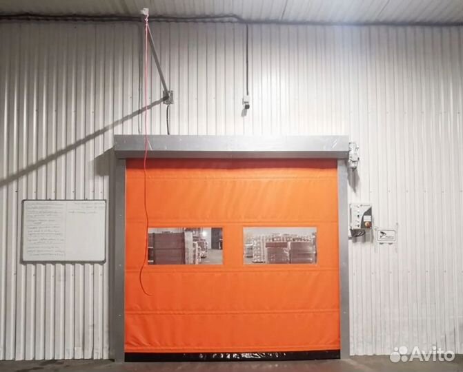 Ворота скоростные из пвх под ключ