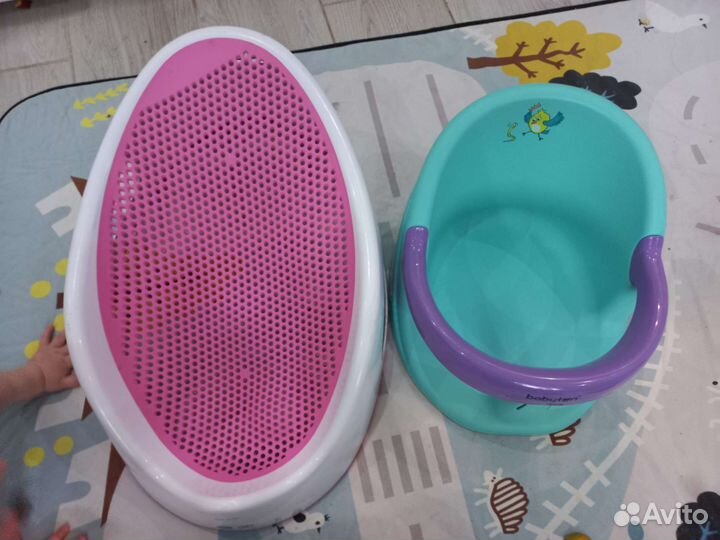 Горка для купания Angelcara и сидение