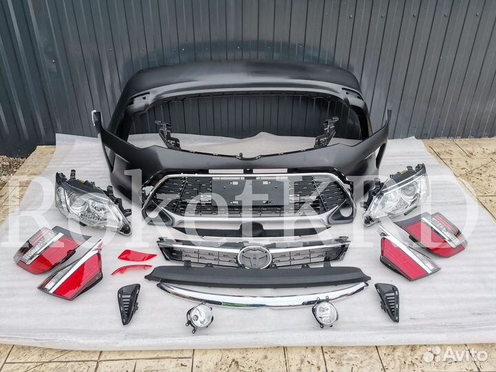 Рестайлинг Toyota Camry из 50 в 55 кузов