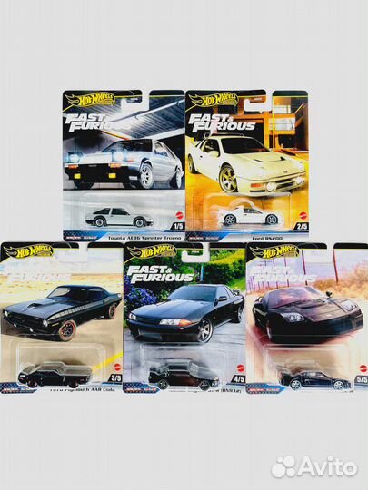 Hot Wheels Fast & Furious 2024 premium set