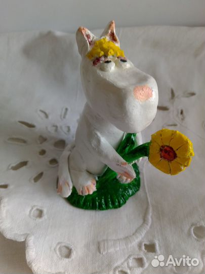 Фигурки Муми-тролли и вся семья ручная работа