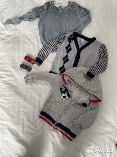 Вещи пакетом на мальчика 80-86